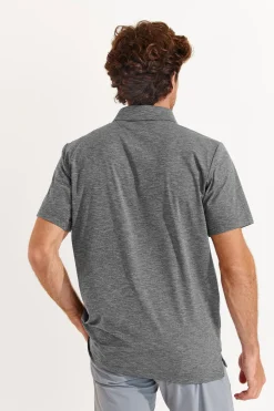 Cala 1789 Polo technique gris anthracite VASCO ORSINI Outlet