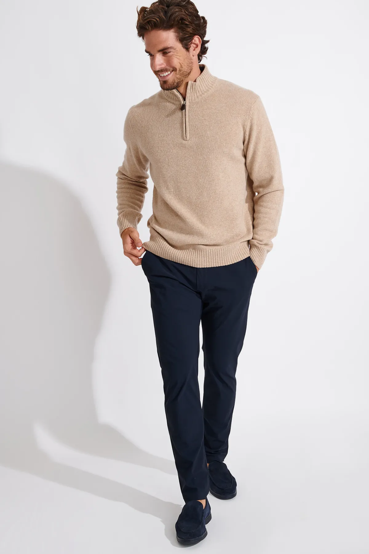 Cala 1789 PULL CAMIONNEUR BEIGE MARCO TREVISE Outlet
