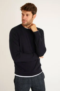 Cala 1789 PULL EN MAILLE MARINE LORIS MONZA Sale