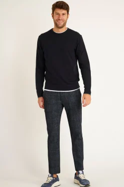 Cala 1789 PULL EN MAILLE MARINE LORIS MONZA Sale
