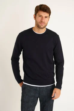Cala 1789 PULL EN MAILLE MARINE LORIS MONZA Sale