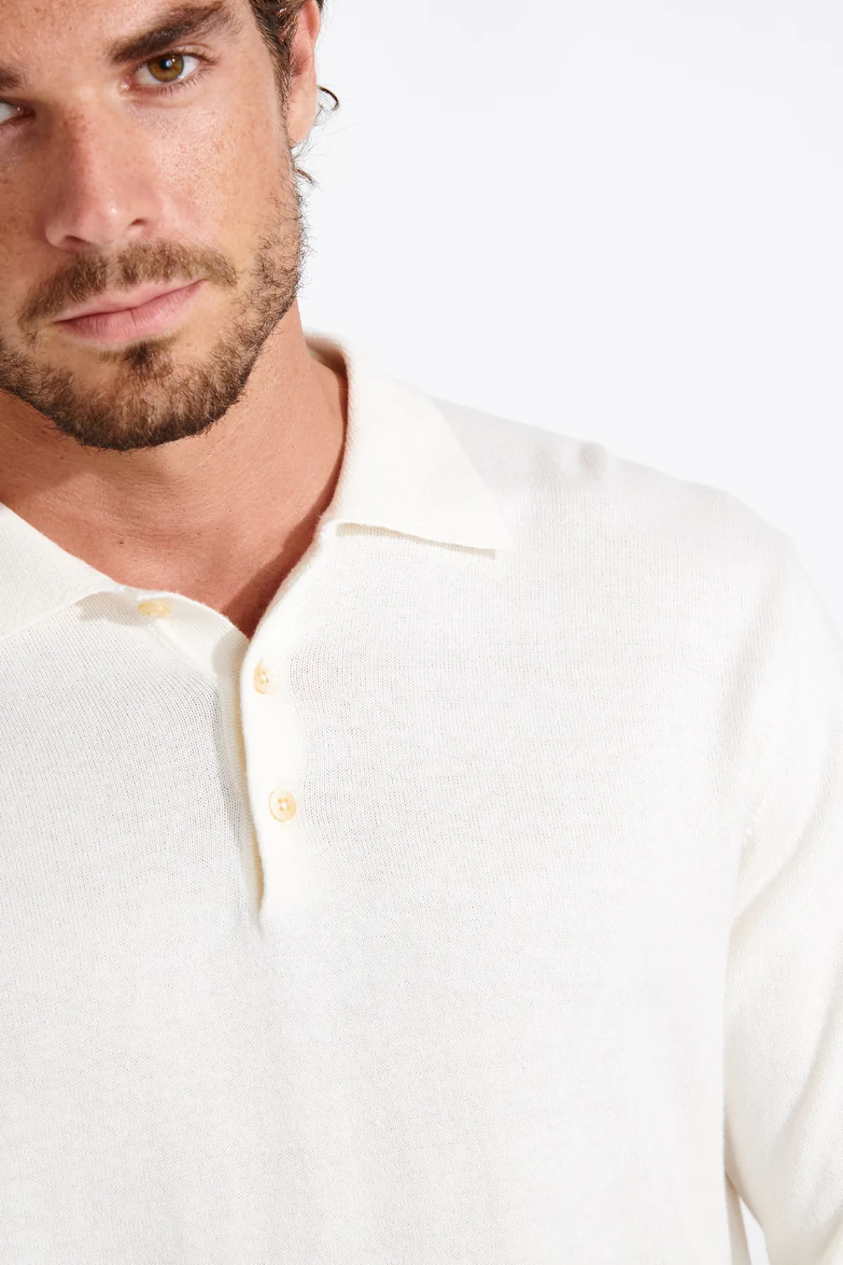 Cala 1789 PULL POLO ECRU CEZAR MONZA Sale