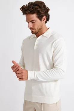 Cala 1789 PULL POLO ECRU CEZAR MONZA Sale