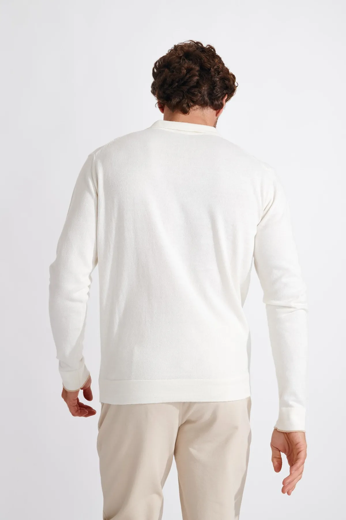Cala 1789 PULL POLO ECRU CEZAR MONZA Sale