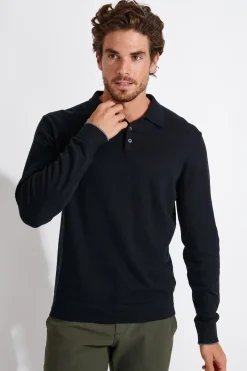Cala 1789 PULL POLO NOIR CEZAR MONZA Sale