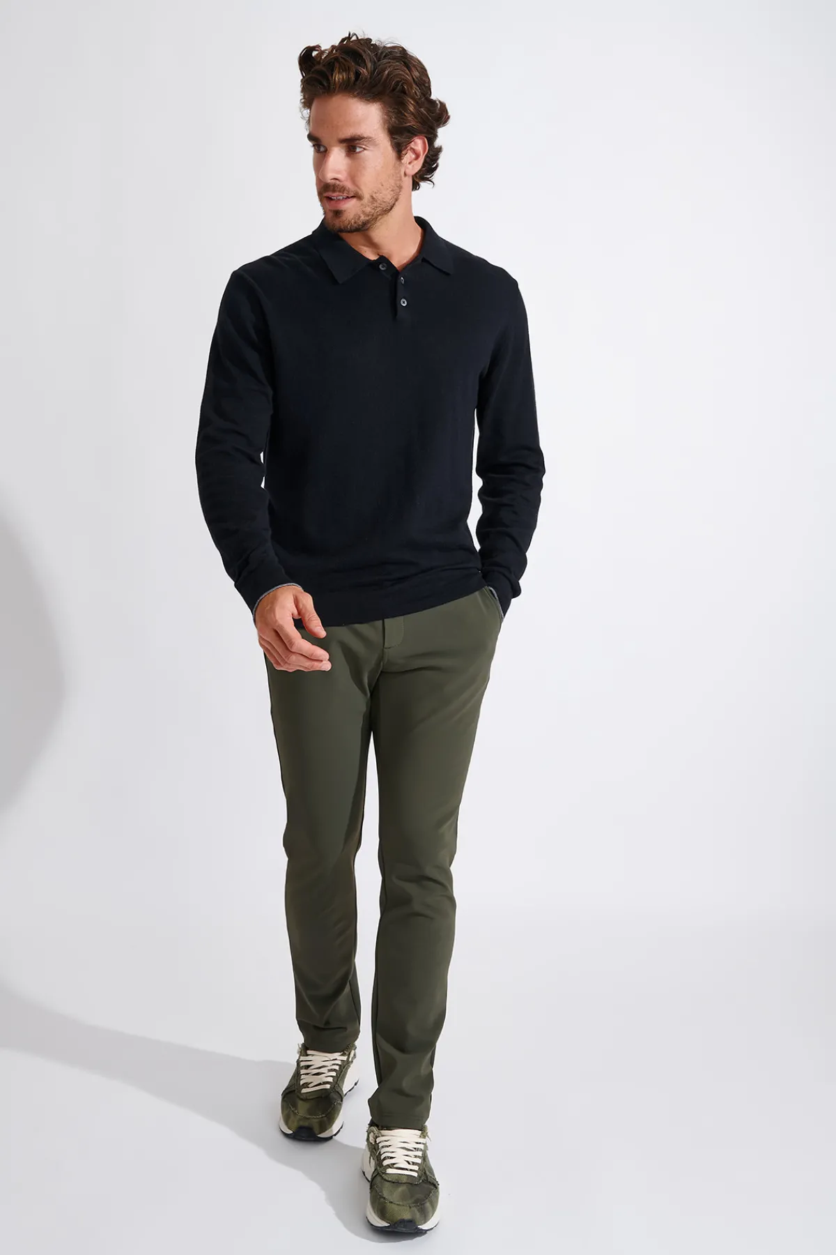 Cala 1789 PULL POLO NOIR CEZAR MONZA Sale