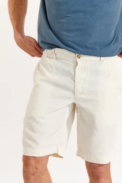 Cala 1789 Short bermuda beige écoresponsable Xavier Arenza Clearance