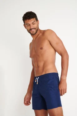Cala 1789 Short de bain bleu marine EMILIO ASTI Discount