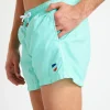 Cala 1789 Short de bain bleu vert DAVID GINEPRO Best