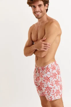 Cala 1789 Short de bain corail MANU AGORA New