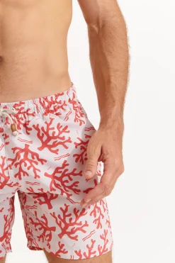 Cala 1789 Short de bain corail MANU AGORA New