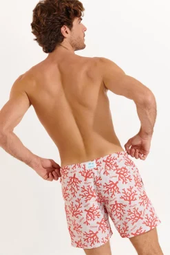 Cala 1789 Short de bain corail MANU AGORA New