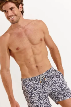 Cala 1789 Short de bain marine MANU CORFOU Fashion