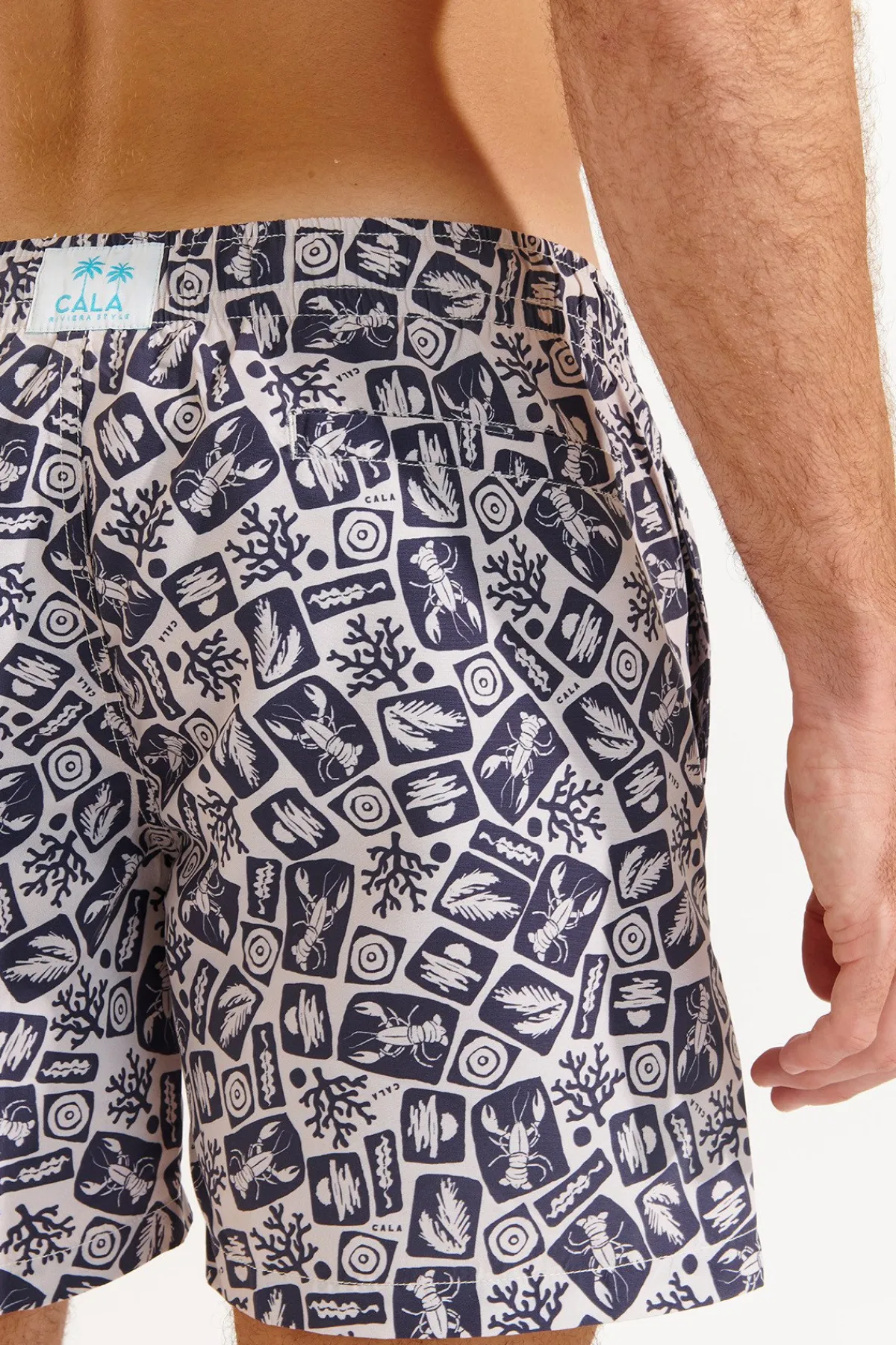 Cala 1789 Short de bain marine MANU CORFOU Fashion