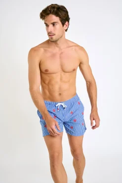 Cala 1789 Short de bain marine SWIMSHORT CORAIL Sale