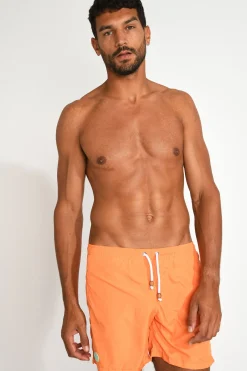 Cala 1789 Short de bain orange EMILIO ASTI Outlet