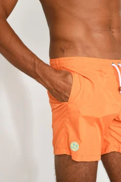 Cala 1789 Short de bain orange EMILIO ASTI Outlet
