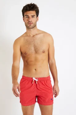 Cala 1789 Short de bain rouge DAVID GINEPRO New