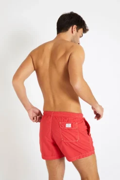 Cala 1789 Short de bain rouge DAVID GINEPRO New