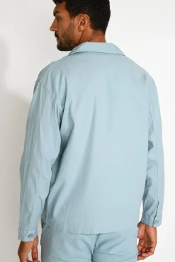 Cala 1789 Surchemise bleu cobalt EMILE CESANO Sale