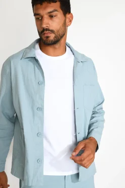 Cala 1789 Surchemise bleu cobalt EMILE CESANO Sale