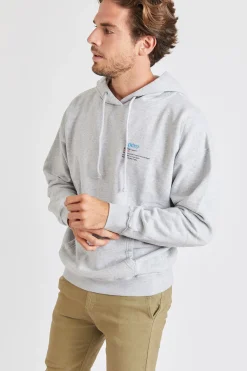 Cala 1789 Sweat à capuche Gris DICTIO VINCENTAPE Sale