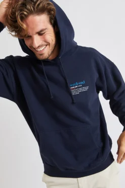 Cala 1789 Sweat à capuche Marine VINCENTWEE DICTIO Sale