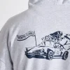Cala 1789 Sweat à capuche VINCENTMCP CIRCUIT gris Discount