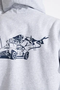 Cala 1789 Sweat à capuche VINCENTMCP CIRCUIT gris Discount