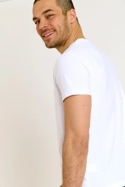 Cala 1789 T shirt blanc CYRIL BAIABLUE Online