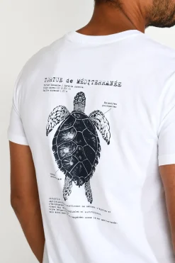 Cala 1789 T shirt blanc YANNTORTU Discount
