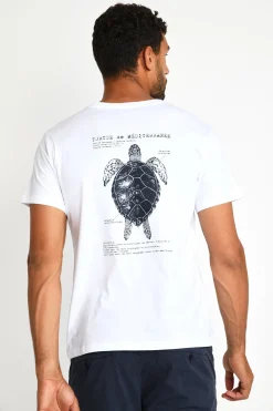 Cala 1789 T shirt blanc YANNTORTU Discount
