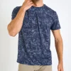 Cala 1789 T shirt bleu homme CEDRIC OLBIA Best
