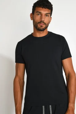 Cala 1789 T shirt technique noir CYRIL TRIESTE Sale