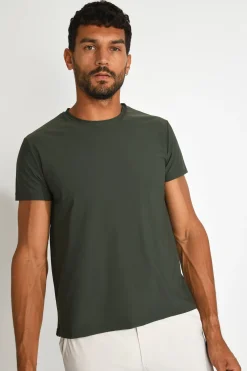 Cala 1789 T shirt vert sapin CYRIL BAIABLUE Outlet