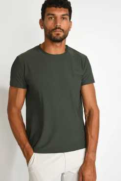 Cala 1789 T shirt vert sapin CYRIL BAIABLUE Outlet