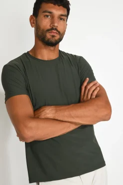Cala 1789 T shirt vert sapin CYRIL BAIABLUE Outlet