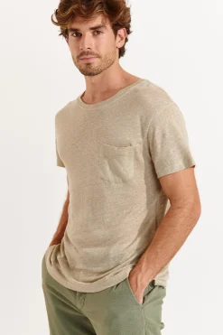 Cala 1789 Tshirt Beige Cyril Lin Clearance