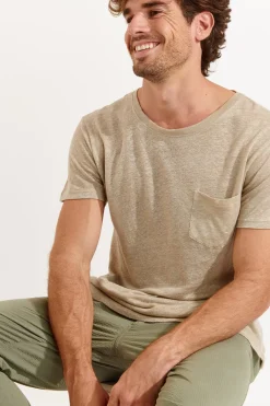 Cala 1789 Tshirt Beige Cyril Lin Clearance