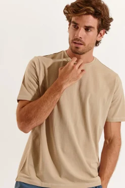 Cala 1789 T-shirt beige FILIPO TERZO Outlet