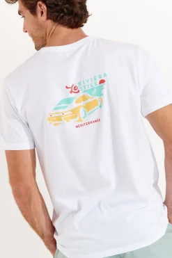 Cala 1789 Tshirt blanc YANNCAR GALLIANI Fashion