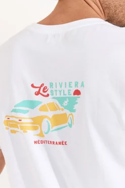 Cala 1789 Tshirt blanc YANNCAR GALLIANI Fashion