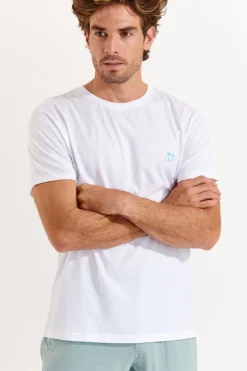Cala 1789 Tshirt blanc YANNPALMCOLOR GALLIANI New