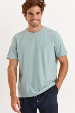Cala 1789 T-shirt vert d'eau FILIPO TERZO Discount