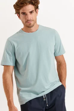 Cala 1789 T-shirt vert d'eau FILIPO TERZO Discount