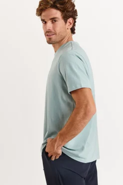 Cala 1789 T-shirt vert d'eau FILIPO TERZO Discount