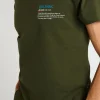 Cala 1789 T-shirt YANN GIN DICTIO kaki Fashion
