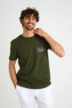 Cala 1789 T-shirt YANN GIN DICTIO kaki Fashion