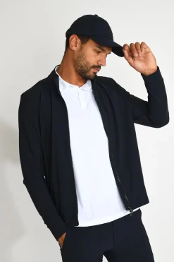 Cala 1789 Veste bleu marine IVANO LESCADA Best