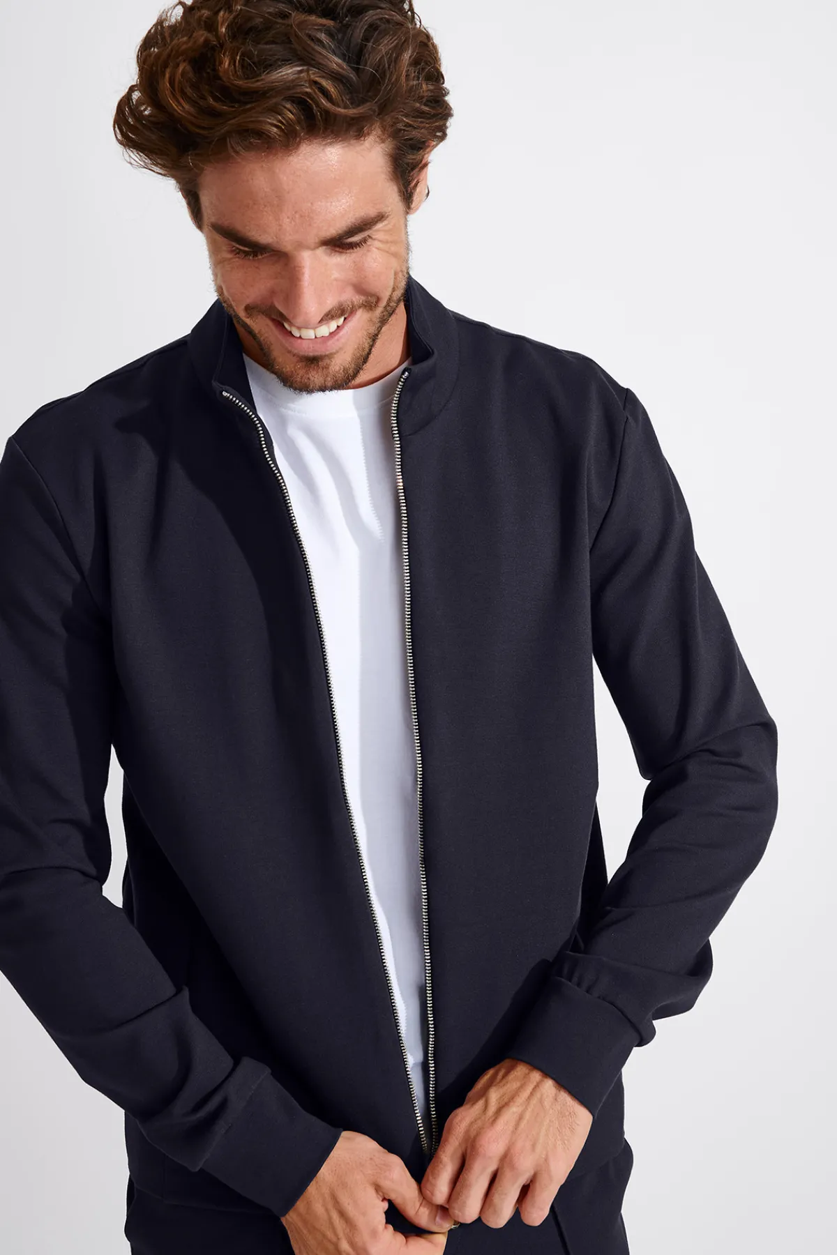 Cala 1789 Veste bleu marine LUC RAVENNE Outlet